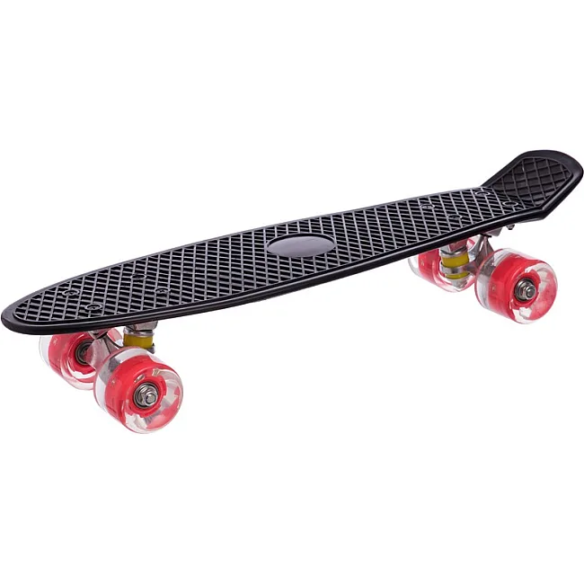 Пенни борд Penny Board круизер пластиковый со светящимися колесами 22