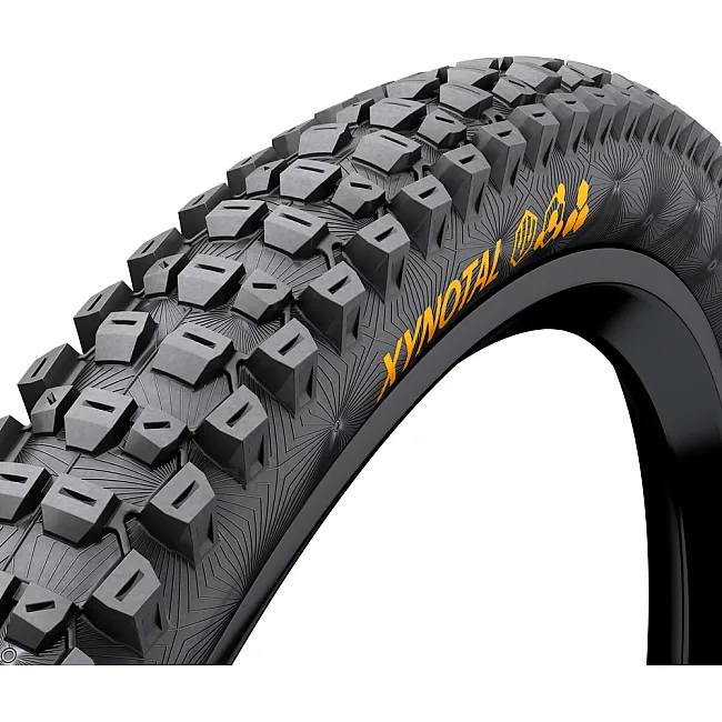 Бескамерная покрышка CONTINENTAL Xynotal 27.5 x 2.4 Soft Enduro чёрная складная TR