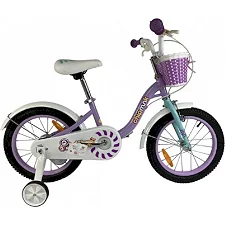 Детский велосипед ROYALBABY Chipmunk Darling 18", OFFICIAL UA, фиолетовый