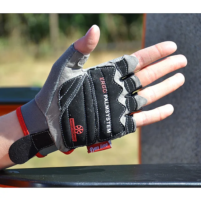 Фітнес рукавиці POWER SYSTEM PS-2570 Woman’s Power жіночі Black/Red