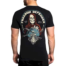 Футболка AFFLICTION FD Whirlwind Black Lava Wash