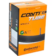 Камера для велосипеда CONTINENTAL MTB Tube B+ 27.5", 65-584->70-584, A40, 350 г