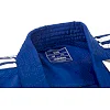 Кимоно для дзюдо Adidas Club J350BP (синее с серебряными полосами на плечах)
