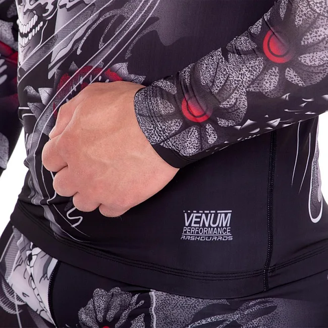 Комплект компресійний чоловічий (Лонгслів та штани) VENUM SAMURAI SKULL 9501-9601