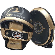 Лапы для бокса RIVAL RPM100 Professional Black Gold