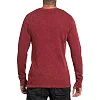 Чоловічий лонгслів AFFLICTION Crows Burgandy Lava Wash
