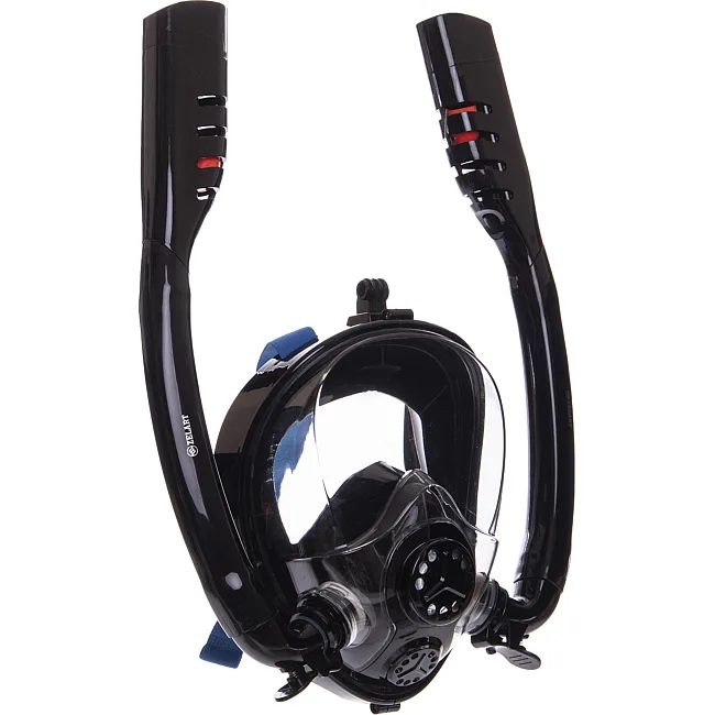 Маска для снорклинга с двумя трубками ZELART M507-L