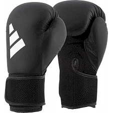 Рукавиці боксерські Adidas Hybrid 25 (чорно/білі, ADIH25)