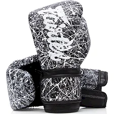 Рукавиці для боксу FAIRTEX BGV14PT Painter Black White