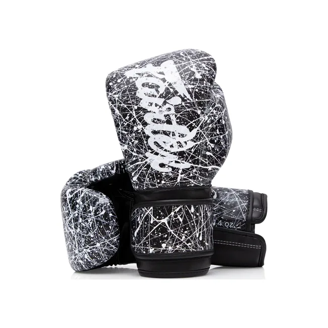 Рукавиці для боксу FAIRTEX BGV14PT Painter Black White