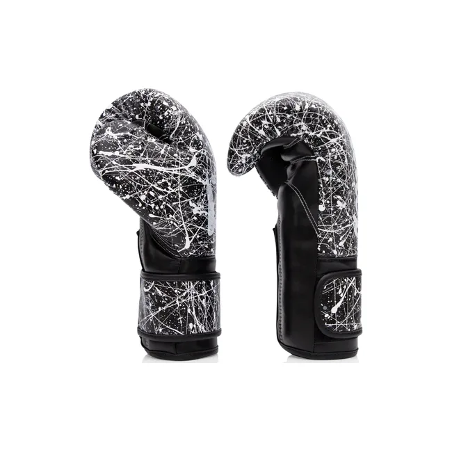 Рукавиці для боксу FAIRTEX BGV14PT Painter Black White