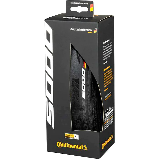 Покрышка на велосипед CONTINENTAL Grand Prix 5000 - 28" | 700 x 23C, черная, складная, skin