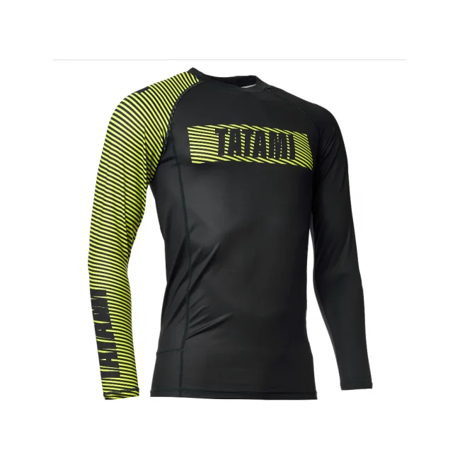 Рашгард Tatami Essential 3.0 Black Yellow