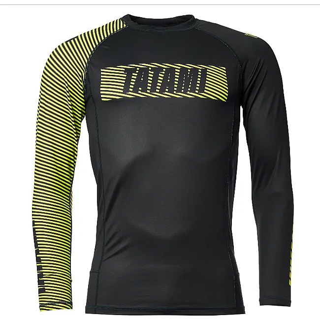 Рашгард Tatami Essential 3.0 Black Yellow