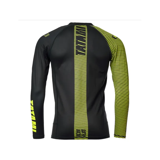 Рашгард Tatami Essential 3.0 Black Yellow