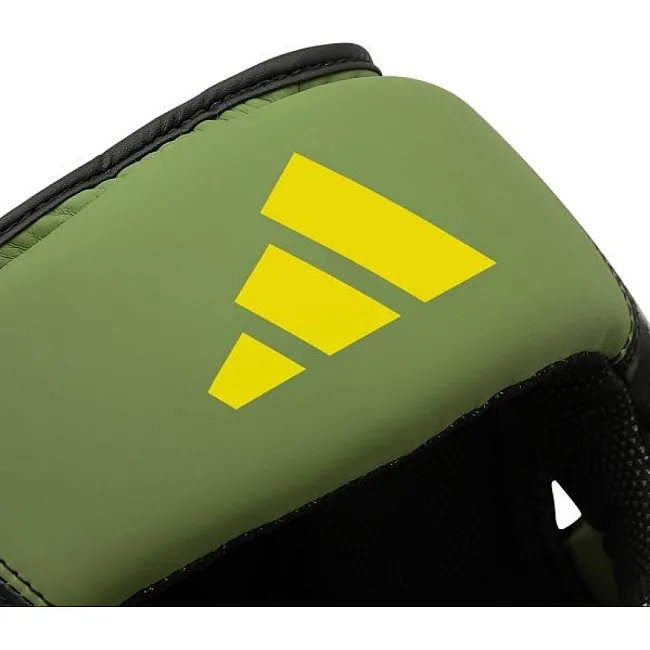 Шлем для бокса ADIDAS X ANDERSON SILVA 50 | зеленый-черно-желтый | ADIDAS ADIAS50HG