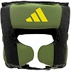 Шлем для бокса ADIDAS X ANDERSON SILVA 50 | зеленый-черно-желтый | ADIDAS ADIAS50HG