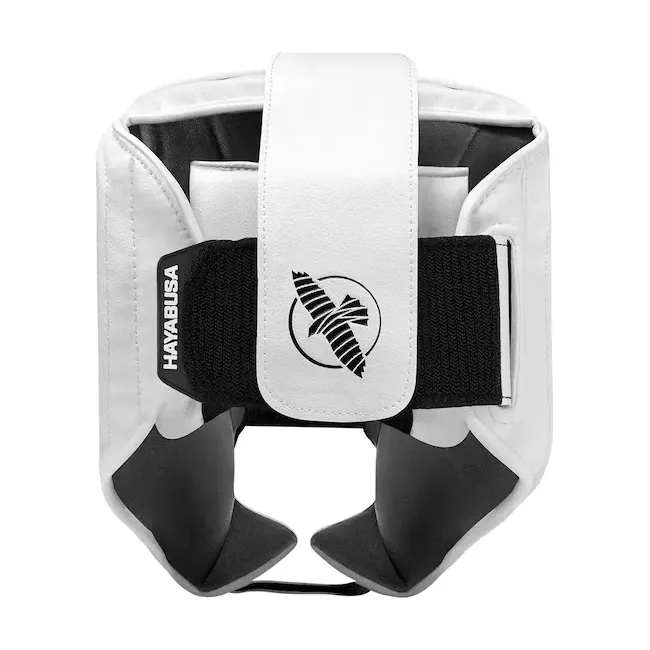 Шолом для боксу HAYABUSA T3 Boxing Chinless White Black