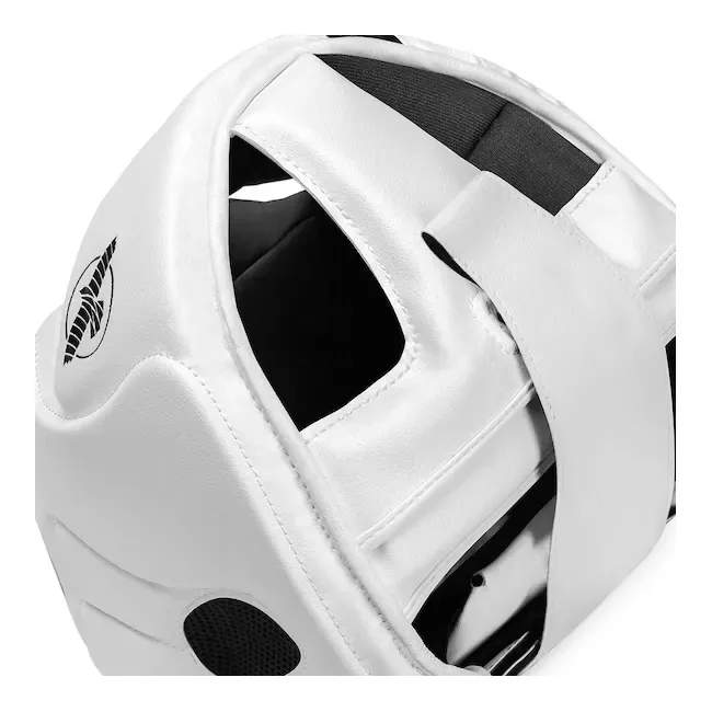 Шолом для боксу HAYABUSA T3 Boxing Chinless White Black