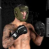Шлем для бокса PHANTOM APEX Full Face Army Green (капа в подарок)