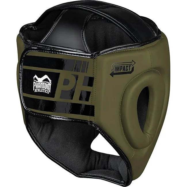 Шлем для бокса PHANTOM APEX Full Face Army Green (капа в подарок)