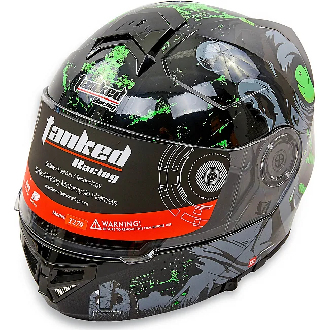 Шлем для мотоцикла модуляр SP-SPORT TANKED Racing T270