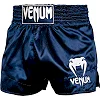 Шорти для тайського боксу VENUM Classic Navy Blue White