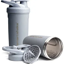 Спортивный шейкер SMARTSHAKE металлический Reforce Stainless Steel 30oz/900мл Gray
