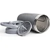 Спортивный шейкер SMARTSHAKE металлический Reforce Stainless Steel 30oz/900мл Gray