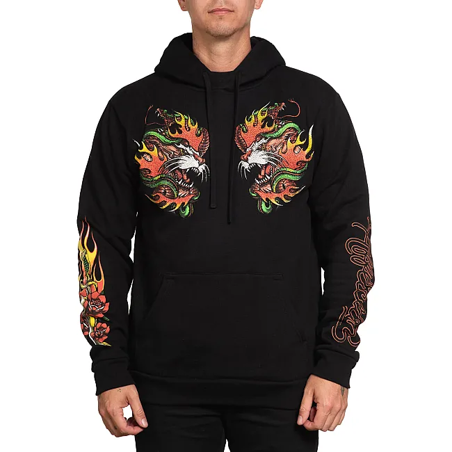 Толстовка AFFLICTION Fire Guide Po Black