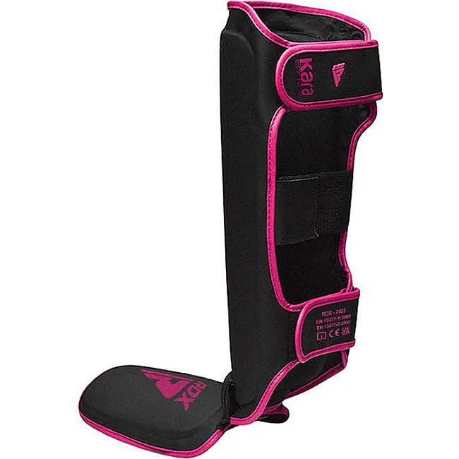 Захисні щитки для ніг RDX F6 Kara MMA Pink