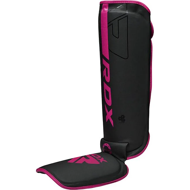 Захисні щитки для ніг RDX F6 Kara MMA Pink