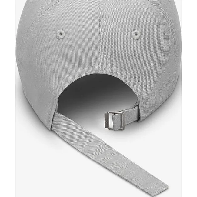 Кепка NIKE K NK CLUB CAP US CB FUT WSH серый (для детей) One Size