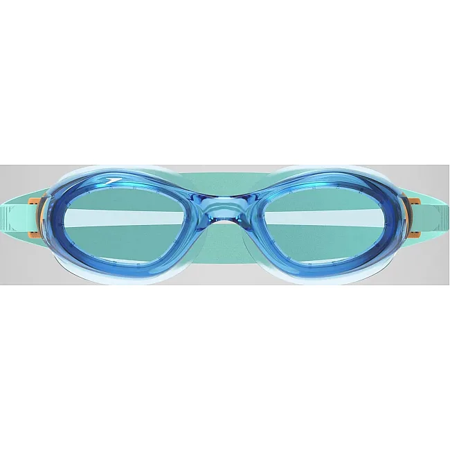 Очки для плавания Speedo JR FUTURA HYDRO голубой, бирюзовый (для детей) One Size