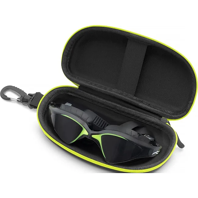 Чехол для очков Aqua Speed Goggle Case 62954 черный, желтый One Size