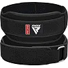 Пояс для важкої атлетики RDX RX5 Double Belt неопреновий Black XL