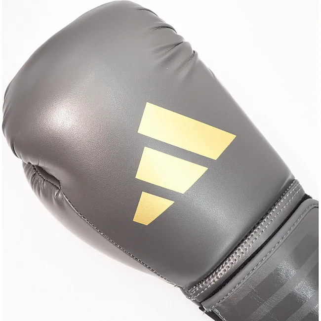 Рукавички для боксу Adidas "Speed 50" | сірий/золото | SBG50