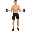 Штанга неразборная с фиксированным весом изогнутая PEV HAMMER STRENGHT TA-9978-35 (Черный)
