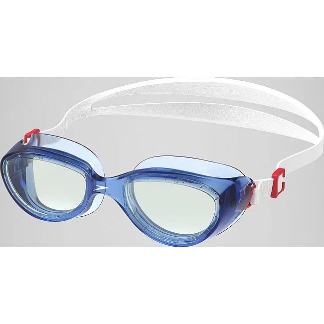 Очки для плавания Speedo FUTURA HYDRO голубой, белый One Size
