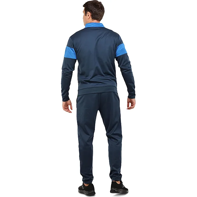 Спортивный костюм кофта на молнии и брюки JOMA DANUBIO III 103733-337 (Темно-синий-синий)