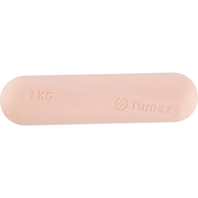 Гантель для фитнеса силиконовая Tumaz FI-8693-1 (Черный)