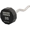 Штанга неразборная с фиксированным весом изогнутая PEV HAMMER STRENGHT TA-9978-35 (Черный)