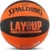 Баскетбольный мяч резиновый SPALDING STREET LAYUP 84548Z (Оранжевый-черный)