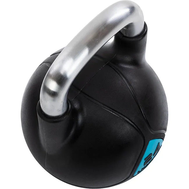 Цельная гиря с полиуретановым покрытием LiveUp LP8040-24 вес 24кг
