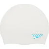 Детская шапочка для плавания Speedo PLAIN MOUD SILC CAP JF/JM/JU белый