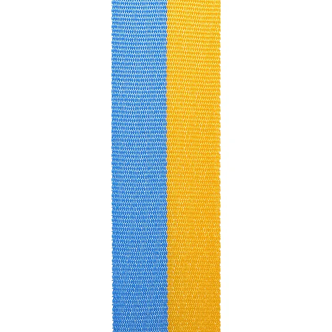 Медаль спортивная с лентой SP-SPORT
 UKRAINE с украинской символикой C-9294 ø5см (Серебряный)