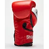 Боксерские перчатки Leone GN047 SHOCK Red (бинты 4 м. в комплекте)