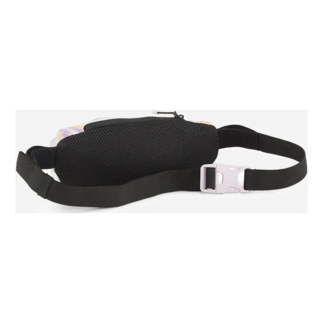 Сумка PUMA PR Classic Waist Bag 0,8L черный, белый, фиолетовый, оранжевый 23x6x9,5 см