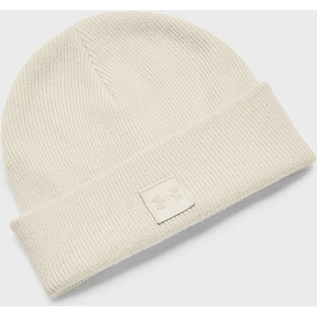 Шапка чоловіча UNDER ARMOUR Halftime Shallow Cuff бежевий OSFM
