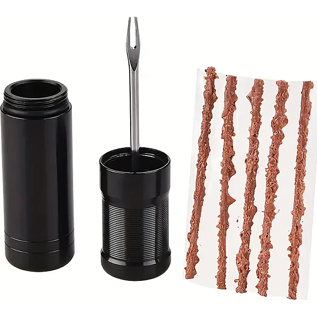 Ремкомплект для бескамерки Peaty's Holeshot Tubeless Puncture Plugger Kit, Black